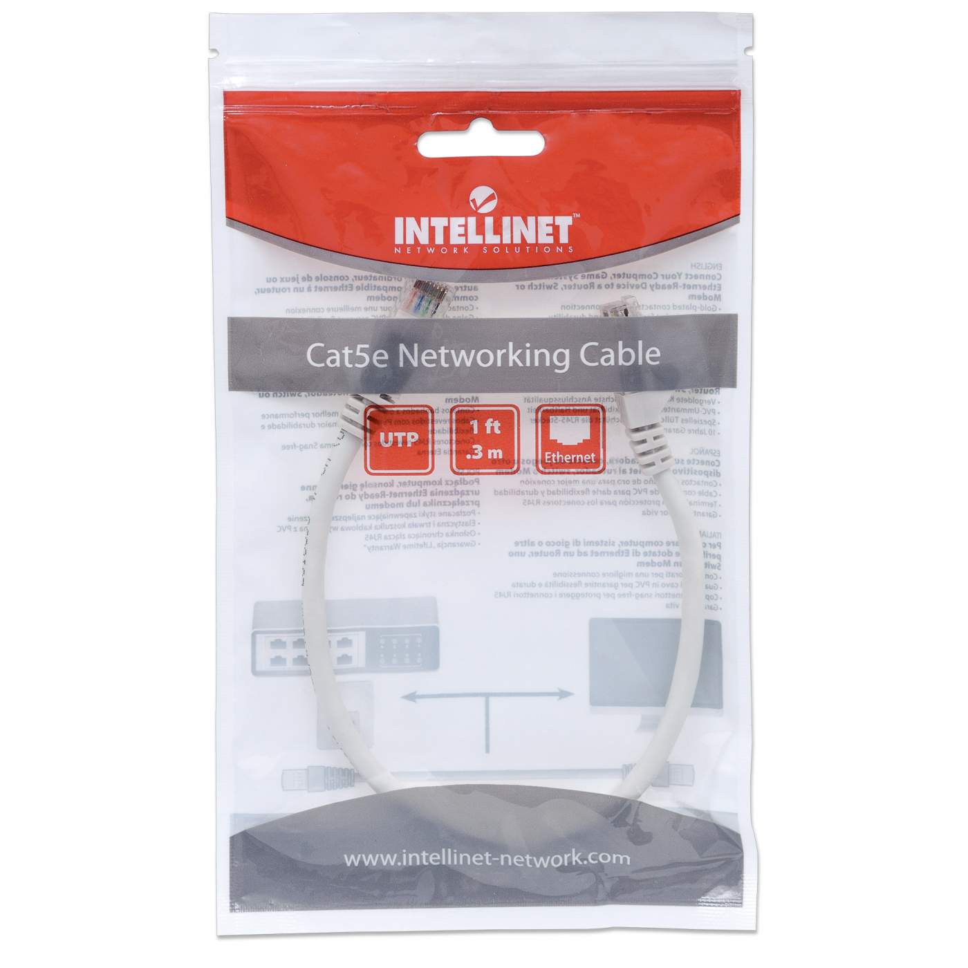 Network Cable, Cat5e, UTP Packaging Image 2