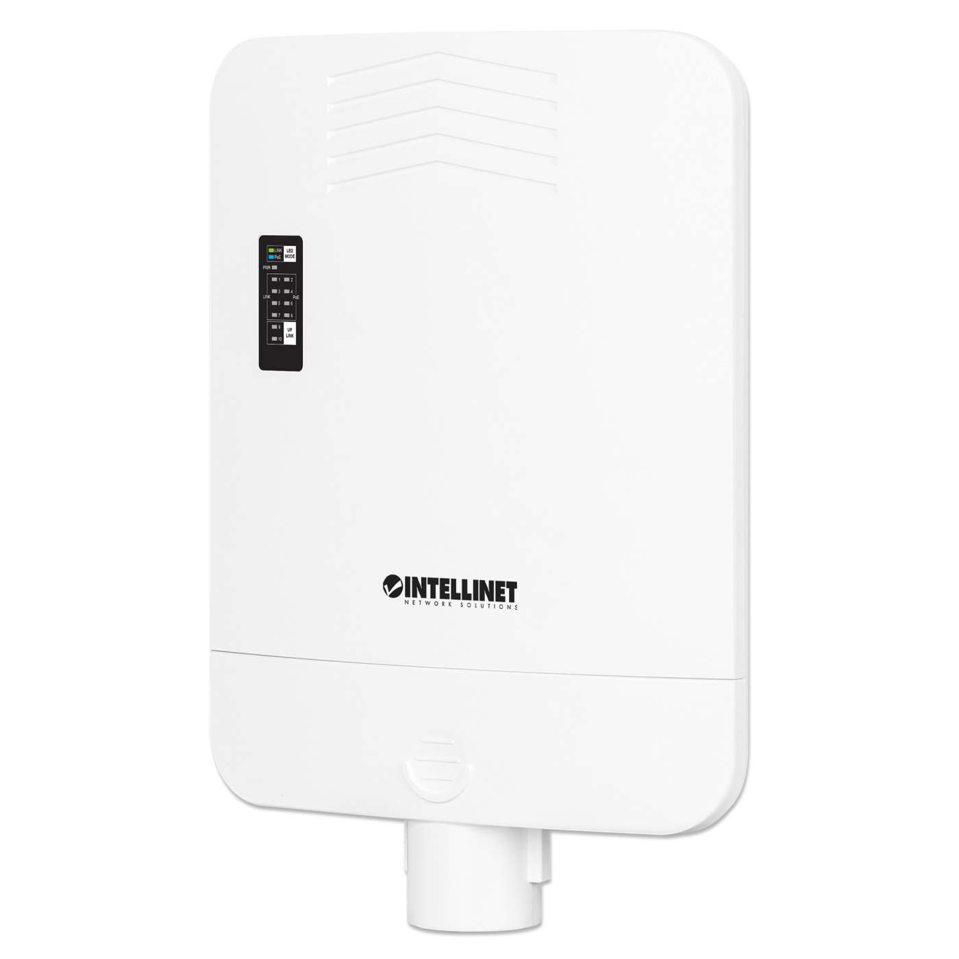 Outdoor 10-Port L2+ Smart Managed PoE+ Switch with 8 Gigabit Ethernet Ports and 2 SFP Uplinks Image 1