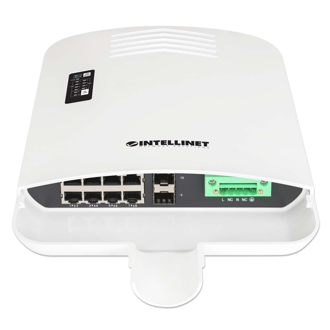 Outdoor 10-Port L2+ Smart Managed PoE+ Switch with 8 Gigabit Ethernet Ports and 2 SFP Uplinks Image 7