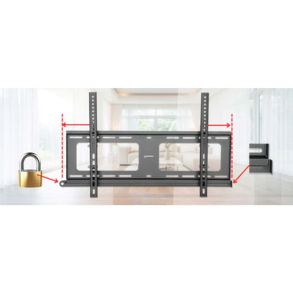 Outdoor Anti-Theft Tilting TV Wall Mount, for 37" to 86" Displays Image 14