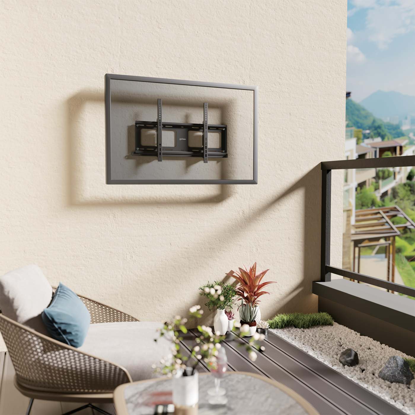 Outdoor Anti-Theft Tilting TV Wall Mount, for 37" to 86" Displays Image 6