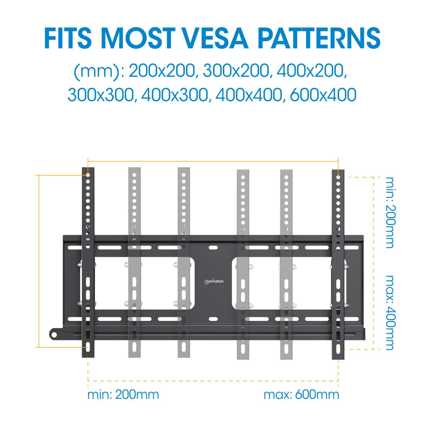 Outdoor Anti-Theft Tilting TV Wall Mount, for 37" to 86" Displays Image 10