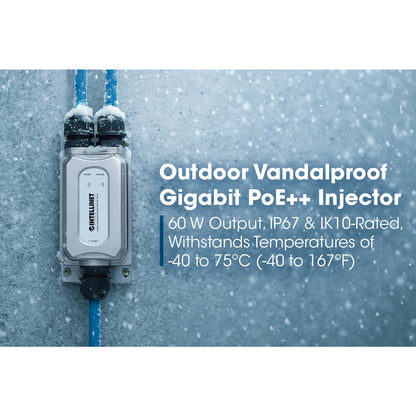 Outdoor Vandalproof Gigabit PoE++ Injector 60W Image 15