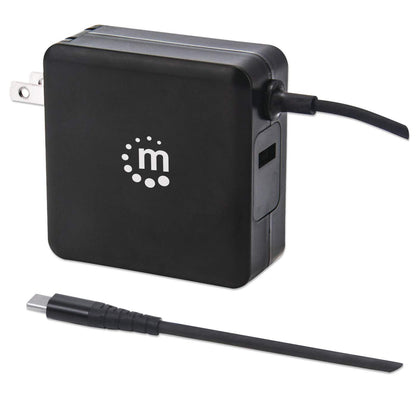 Power Delivery Wall Charger with Built-in USB-C Cable - 60 W  Image 5