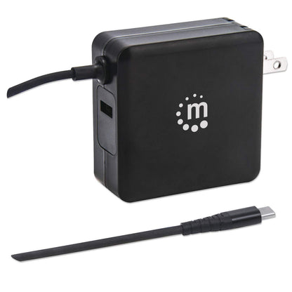 Power Delivery Wall Charger with Built-in USB-C Cable - 60 W  Image 6