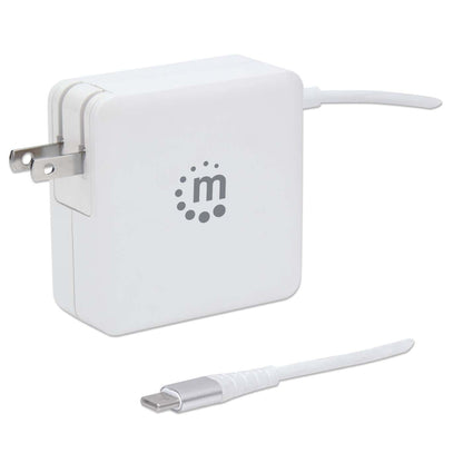 Power Delivery Wall Charger with Built-in USB-C Cable - 60 W Image 1
