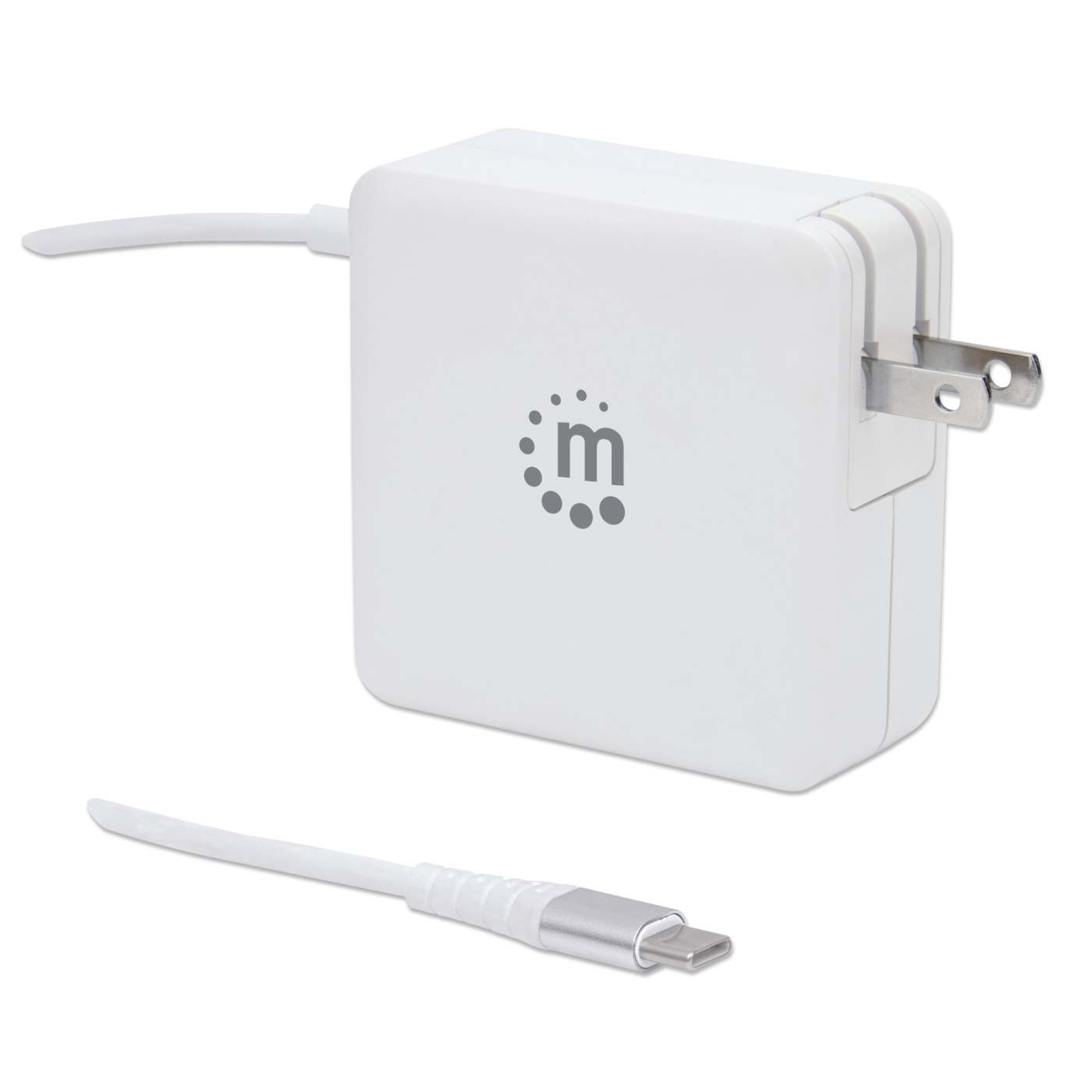 Power Delivery Wall Charger with Built-in USB-C Cable - 60 W Image 3