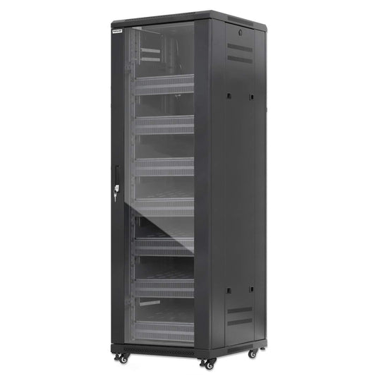 Pro Line Network Cabinet with Integrated Fans, 38U Image 1