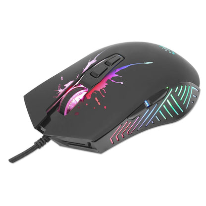 RGB LED Wired Optical USB Gaming Mouse Image 1