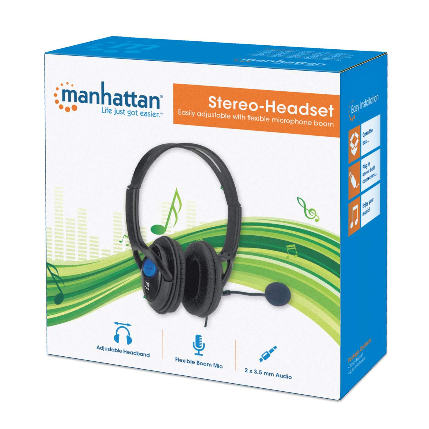 Stereo Headset Packaging Image 2