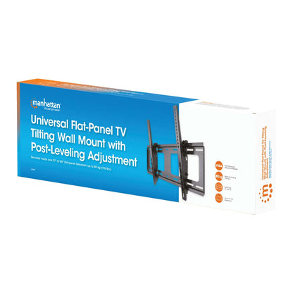 Tilting TV Wall Mount with Post-Leveling Adjustment, for 37" to 80" Displays Packaging Image 2