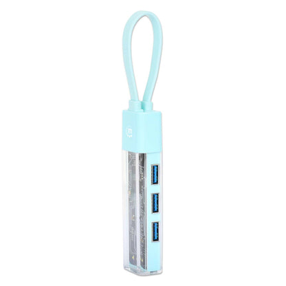 Transparent 4-Port USB 3.0 Type-C / Type-A Combo Hub Image 6