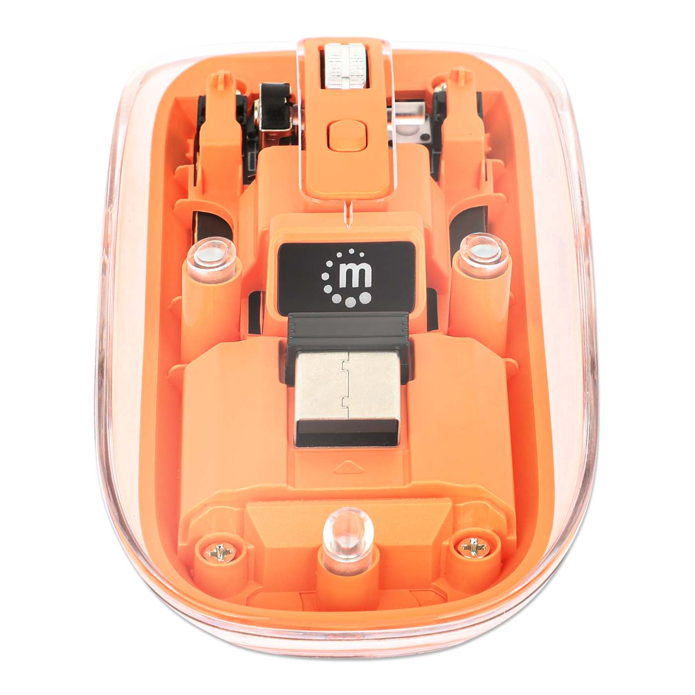 Transparent Rechargeable Wireless USB Mouse Image 10