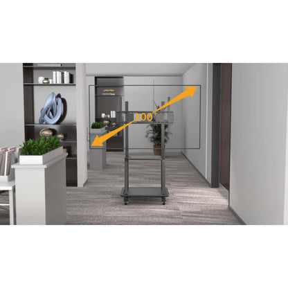 Ultra Heavy-Duty Height-Adjustable TV Cart Image 8