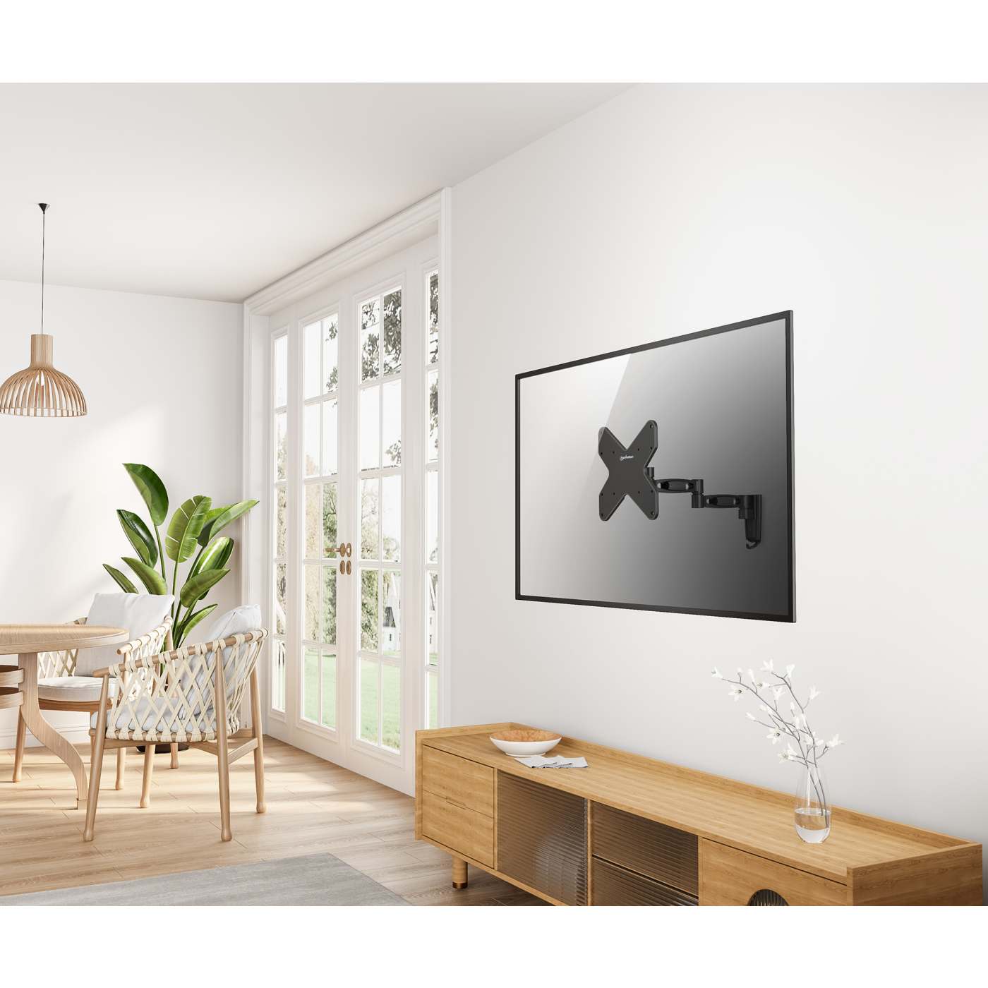 Universal Flat-Panel TV Articulating Wall Mount Image 3