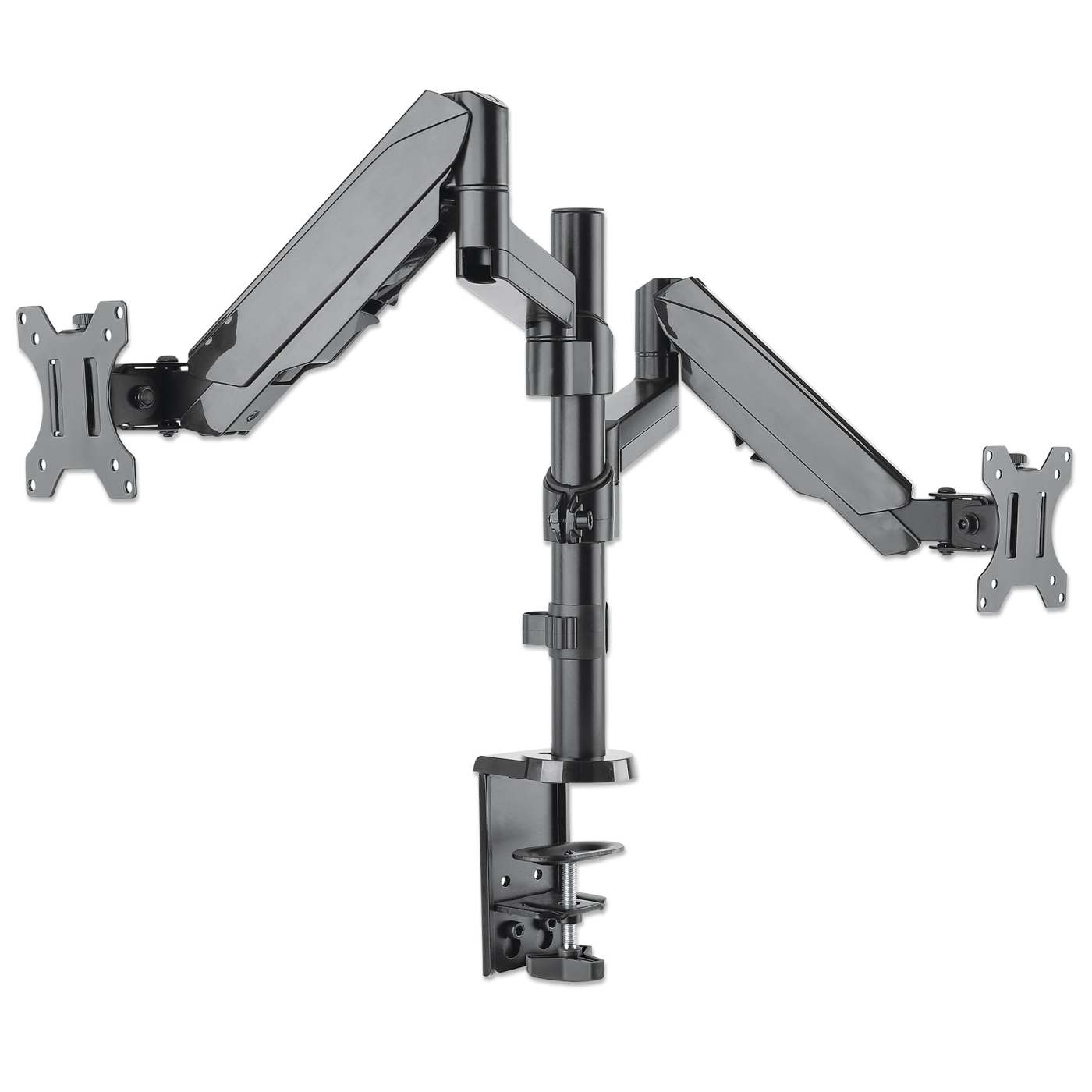 Universal Gas Spring Monitor Mount with Height-Adjustable Arms Image 4