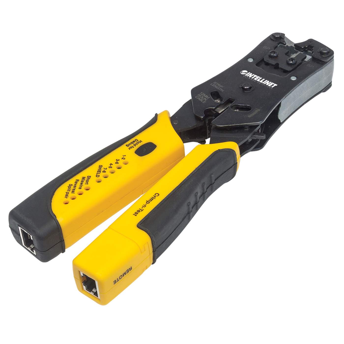 Universal Modular Plug Crimping Tool and Cable Tester Image 1