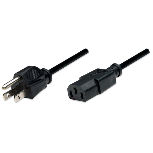 US Power Cable C13 to NEMA 5-15, 1.8 m (6 ft.) Image 1