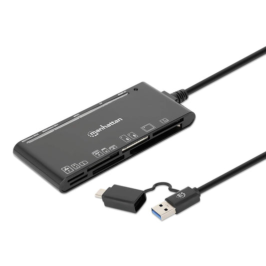 USB 3.0 Type-C / Type-A Combo Multi-Card Reader / Writer Image 1