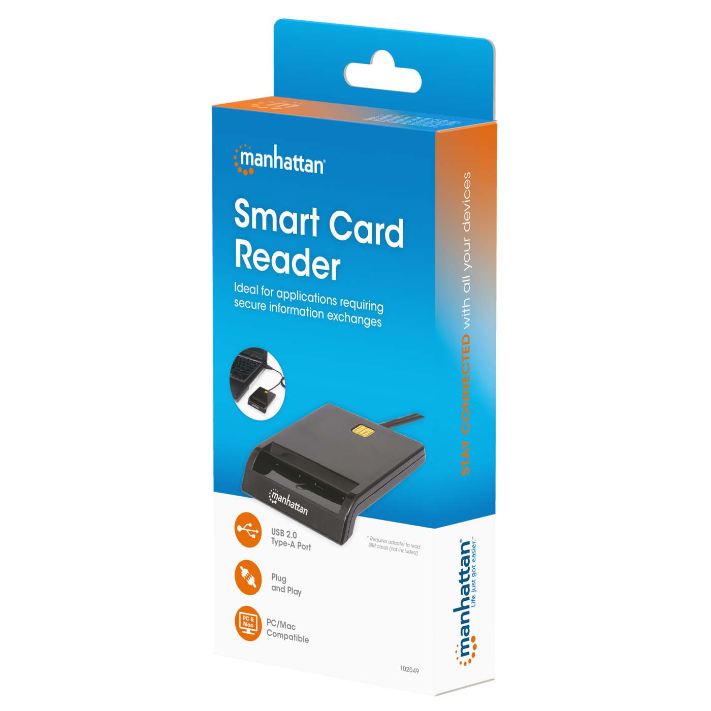 USB-A Smart Card Reader Packaging Image 2
