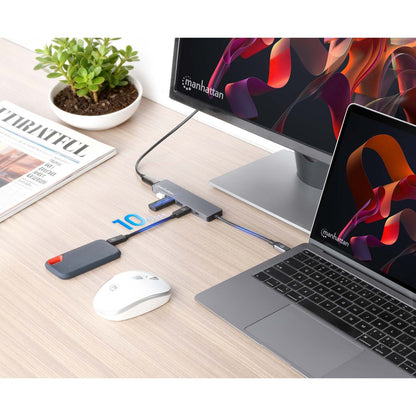 USB-C PD 6-in-1 HDMI 4K Docking Station / Multiport Hub Image 3