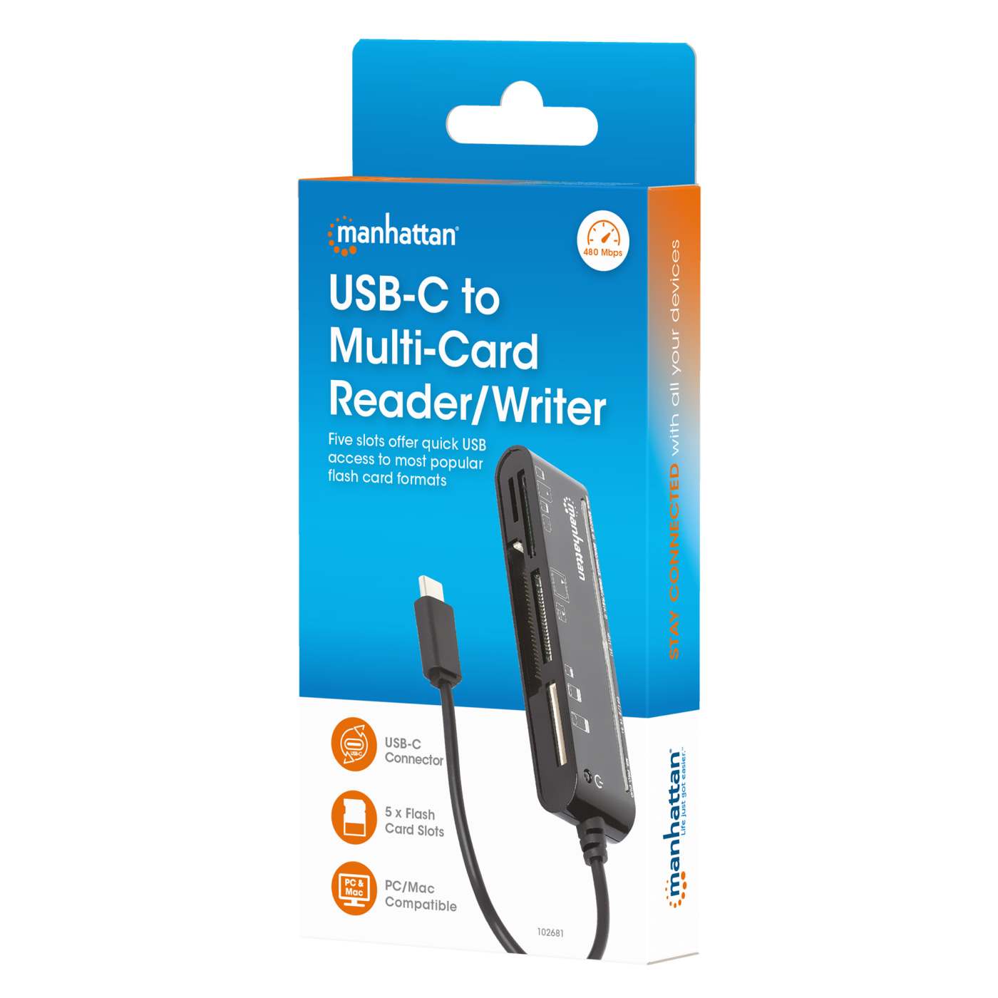 USB-C to Multi-Card Reader/Writer Packaging Image 2